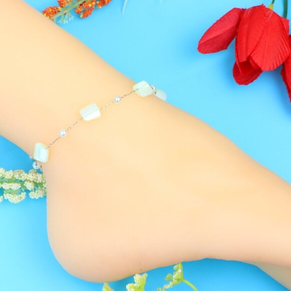 Elegant Handmade Anklet – Perfect for Women & Girls | Ideal Gift Option, DYC1403 - Picture 1 of 11
